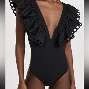 Sea Solid Scallop One Piece